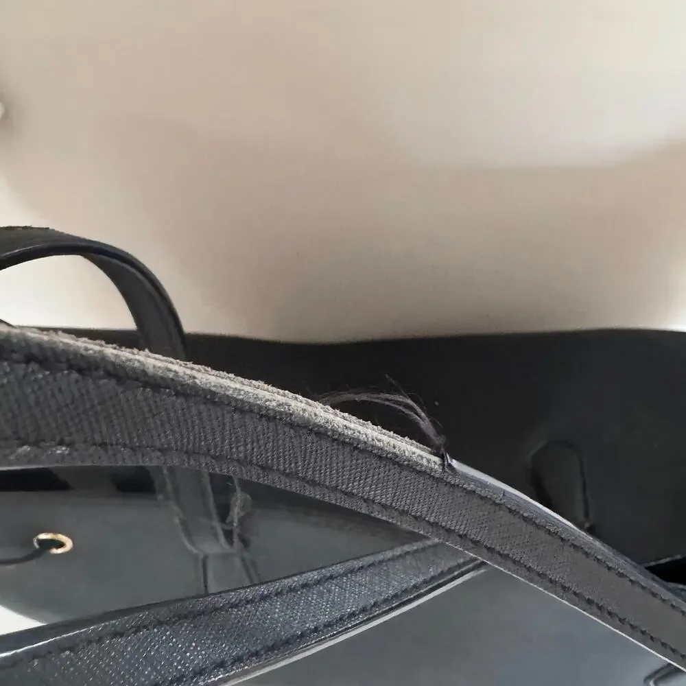 Kate Spade Laurel Way Ari Tote Black Saffiano Leather Large - READ DESC.